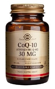 Solgar CoQ-10 30 mg - koferments Q10 30 mg 30 kapsulas