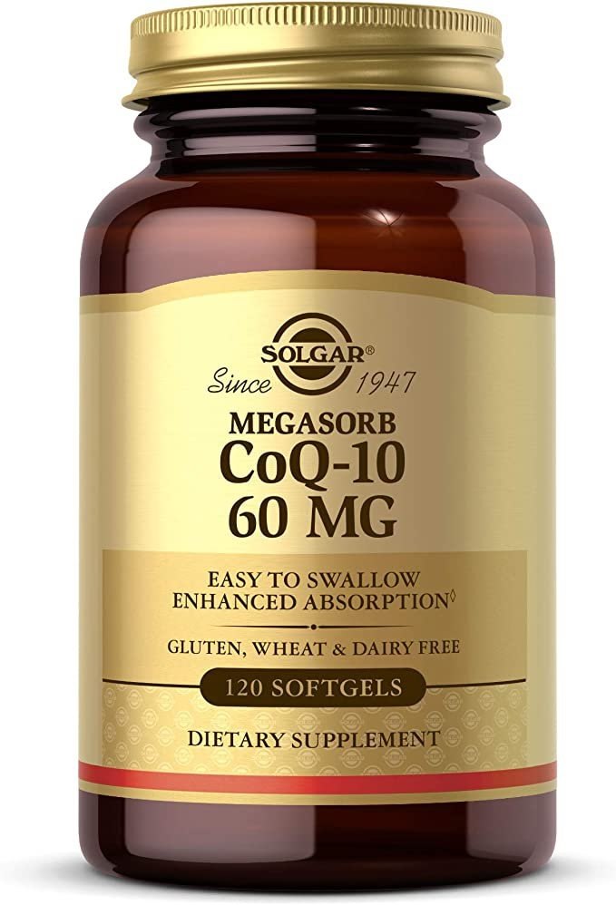 Solgar Megasorb CoQ-10 60 mg - koferments Q10 60 mg 120 kapsulas