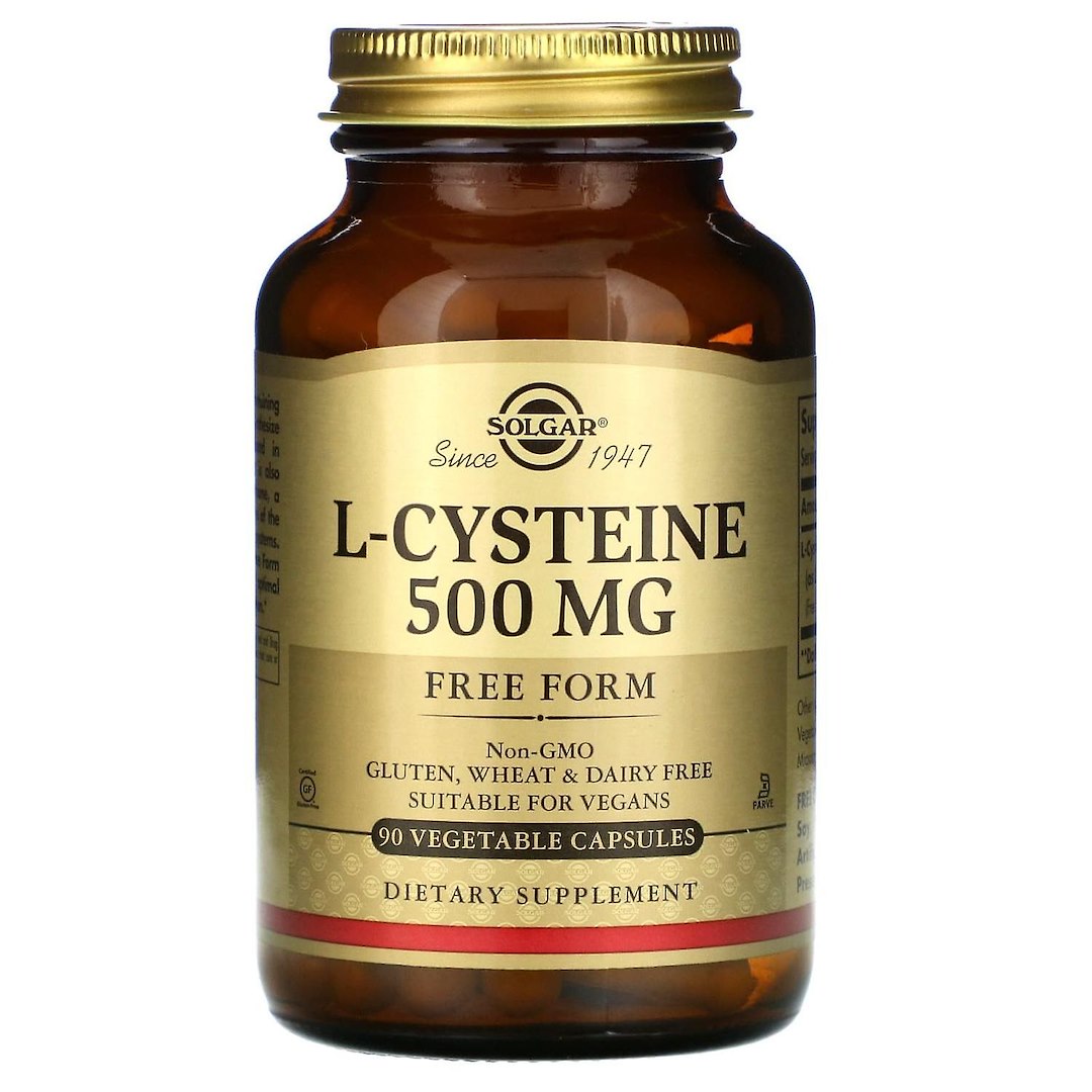 Solgar L-cisteīns — L-cisteīns 500 mg 90 kapsulas