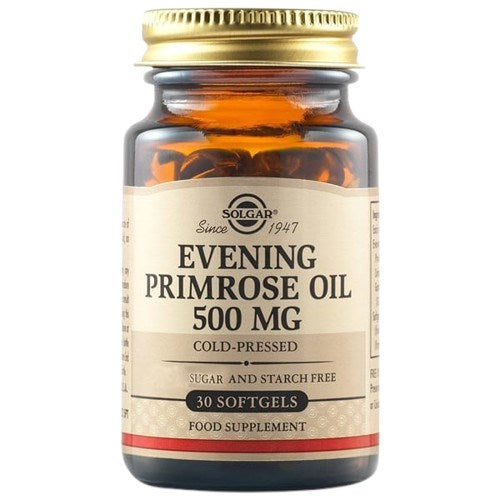 Solgar nakteņu eļļa 500 mg - nakteņu eļļa 500 mg 30 kapsulas
