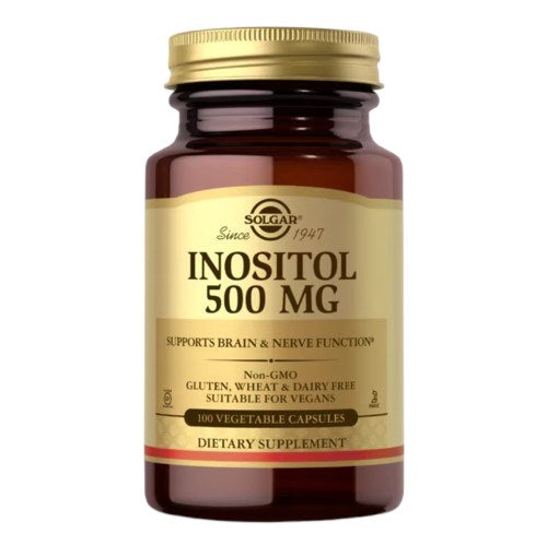 Solgar Inozīts 500 mg 100 kapsulas