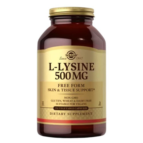Solgar L-lizīns 500 mg 250 kapsulas