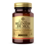 Solgar Selenium bez rauga - Selēns bez rauga 100 mcg 100 tabletes