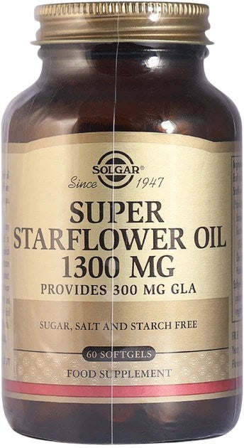 Solgar Super gurķeņu eļļa 1300 mg - 60 kapsulas