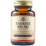 Solgar taurīns 500 mg 50 kapsulas
