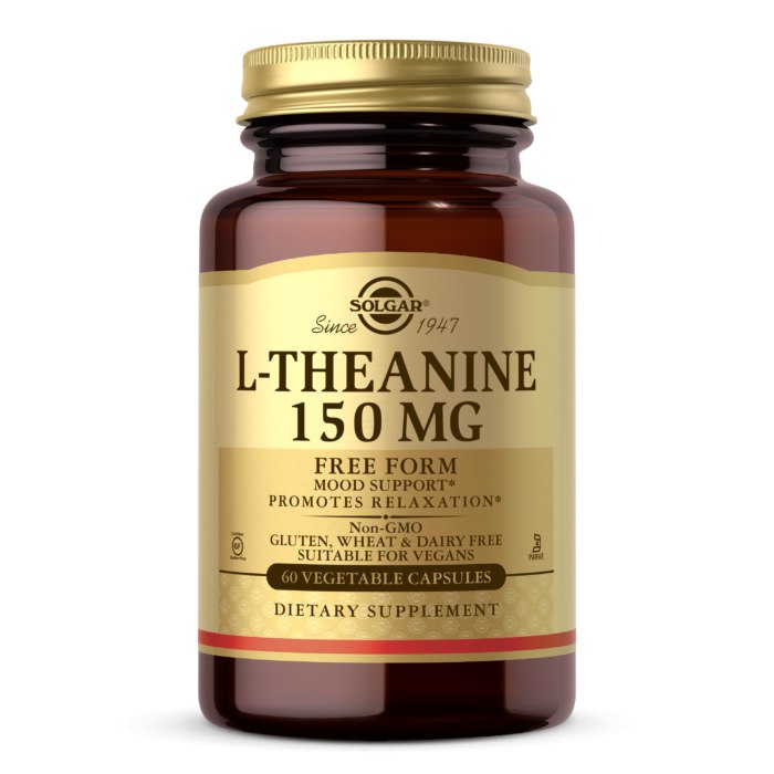 Solgar L-teanīns - L-teanīns 150 mg 60 kapsulas