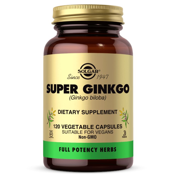 Solgar Super Ginkgo 120 kapsulas