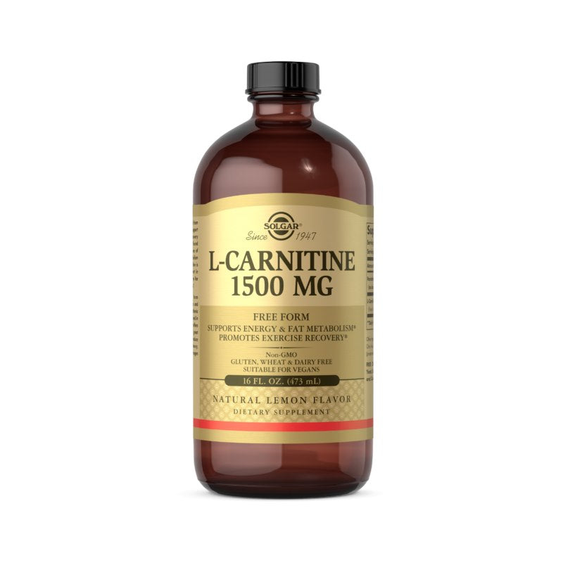 Solgar L-karnitīns - L-karnitīns 1500 mg 473 ml