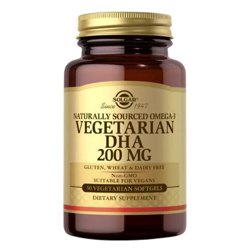 Solgar Omega-3 Vegetarian DHA 200 mg 50 kapsulas