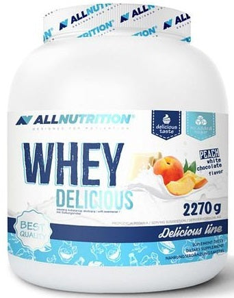 Whey Delicious, Strawberry - 2270 grams - Allnutrition