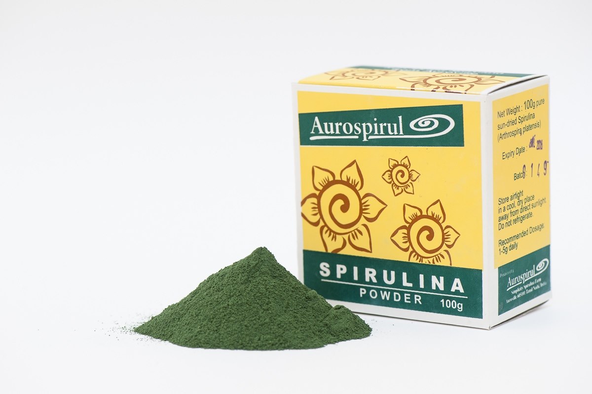AUROSPIRUL Spirulīnas pulveris 100 g