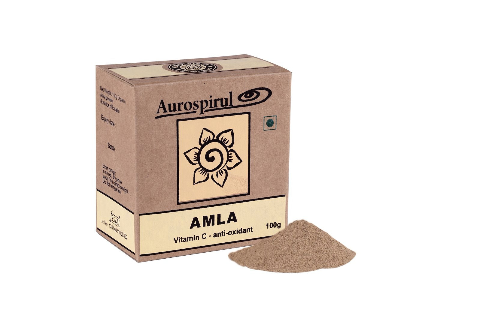 AUROSPIRUL amlas pulveris 100 g