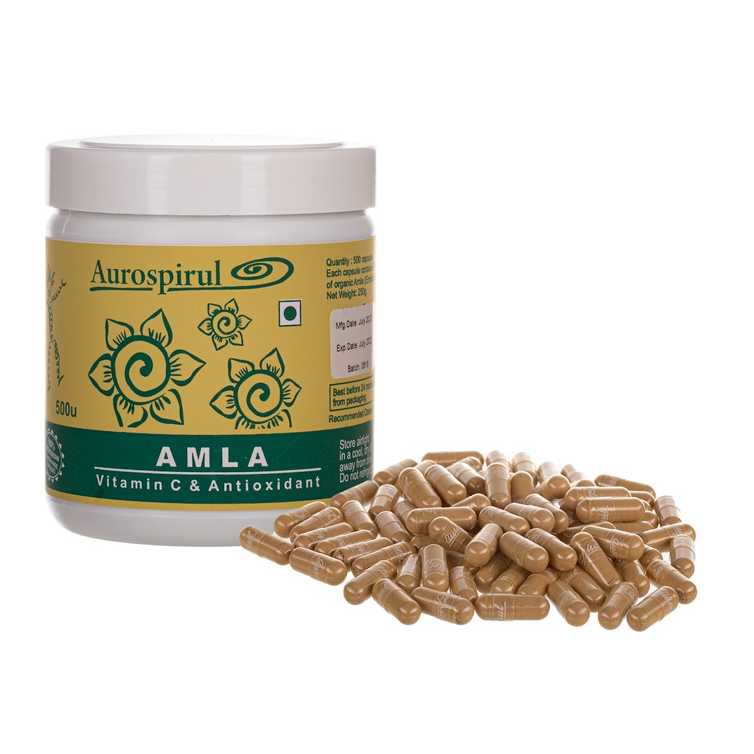 AUROSPIRUL Amla 500 kapsulas