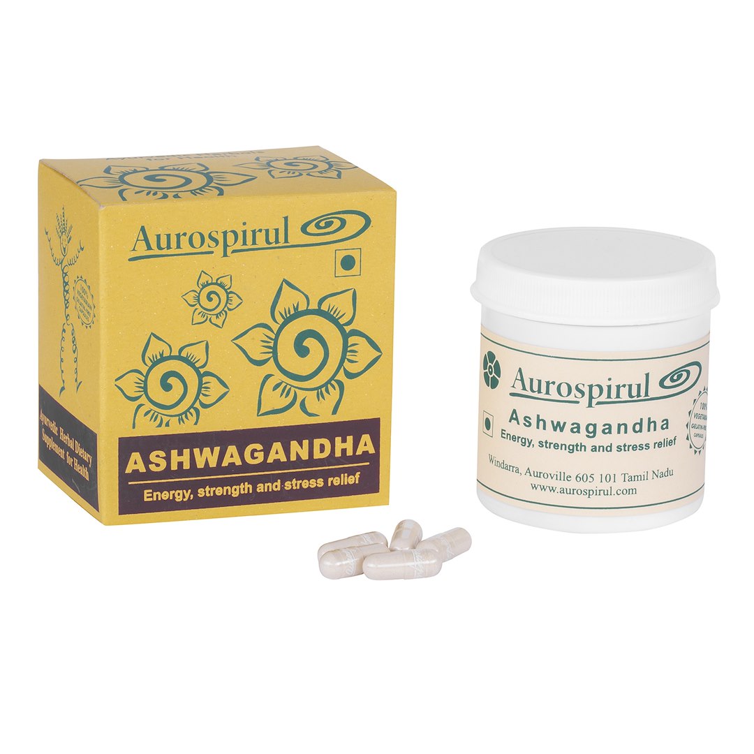 AUROSPIRUL Ašvaganda 100 kapsulas
