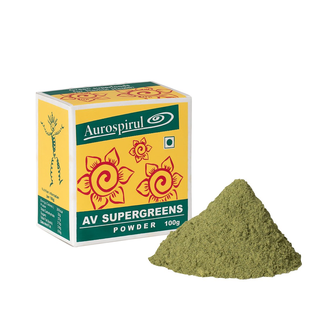 AUROSPIRUL AV Supergreens pulveris 100 g
