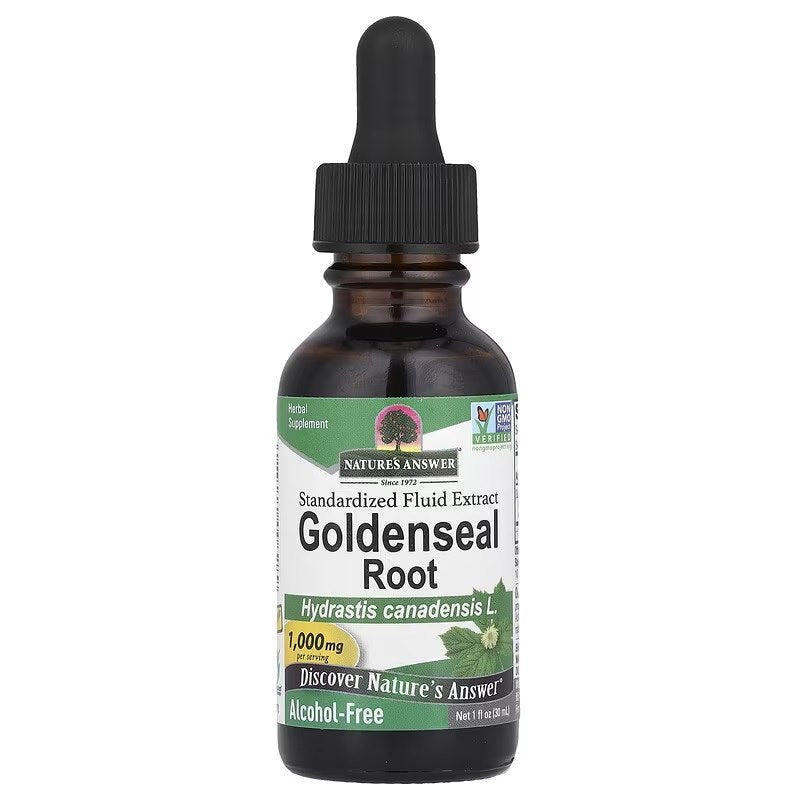 Nature's Answer Goldenseal saknes šķidrums 30 ml