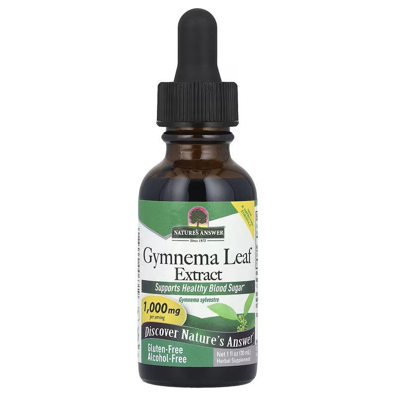 Nature's Answer Gimnēmas lapu ekstrakts – Gimnēmas lapu ekstrakts 30 ml
