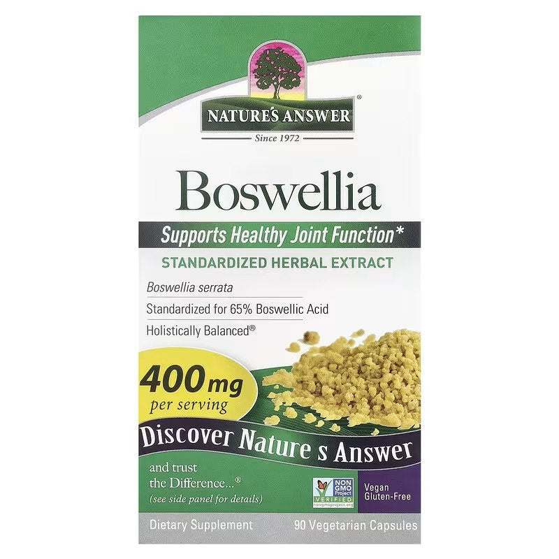 Nature's Answer Bosvelija - Indijas vīraks 90 kapsulas