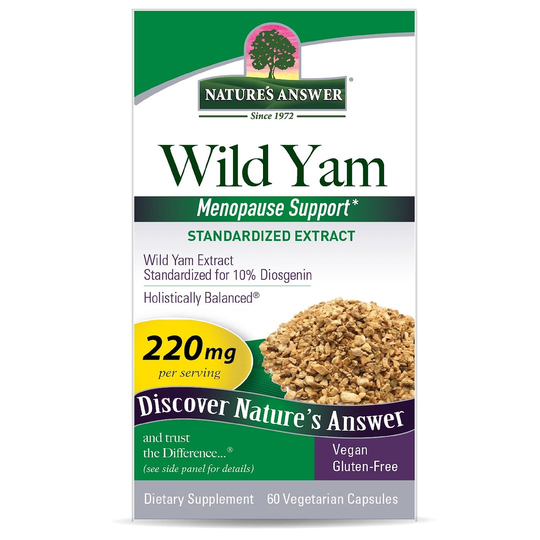 Nature's Answer savvaļas jamsi 60 kapsulas