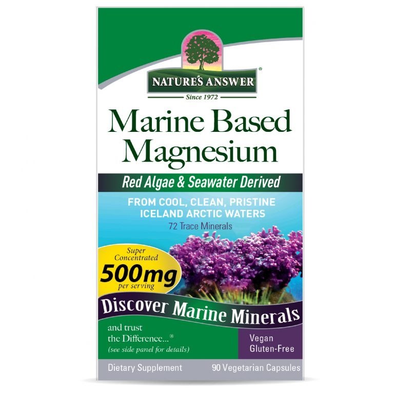 Nature's Answer Jūras izcelsmes magnijs - magnijs 90 kapsulas