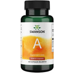 Swanson A vitamīns 10 000 SV 250 kapsulas