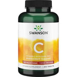 Swanson C-500 – C vitamīns no mežrozīšu augļiem, 250 tabletes
