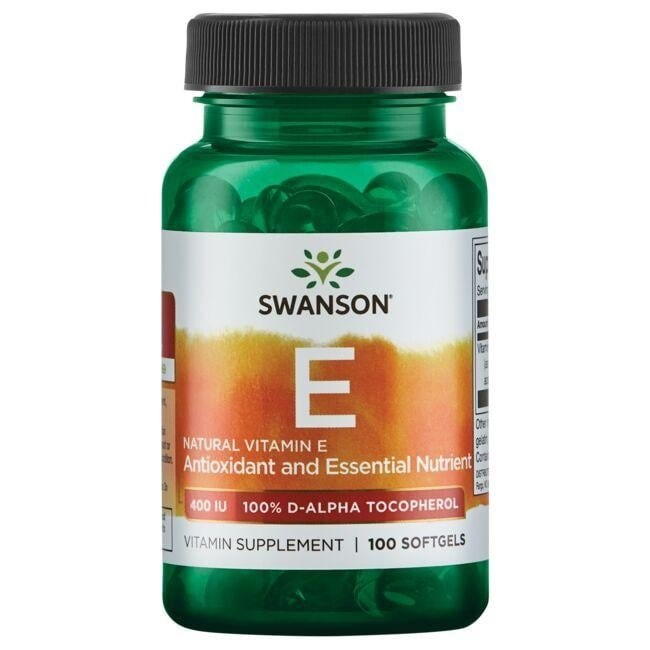 Swanson E vitamīns 400 IU 100 kapsulas