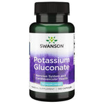 Swanson kālija glikonāts 99 mg, 100 kapsulas