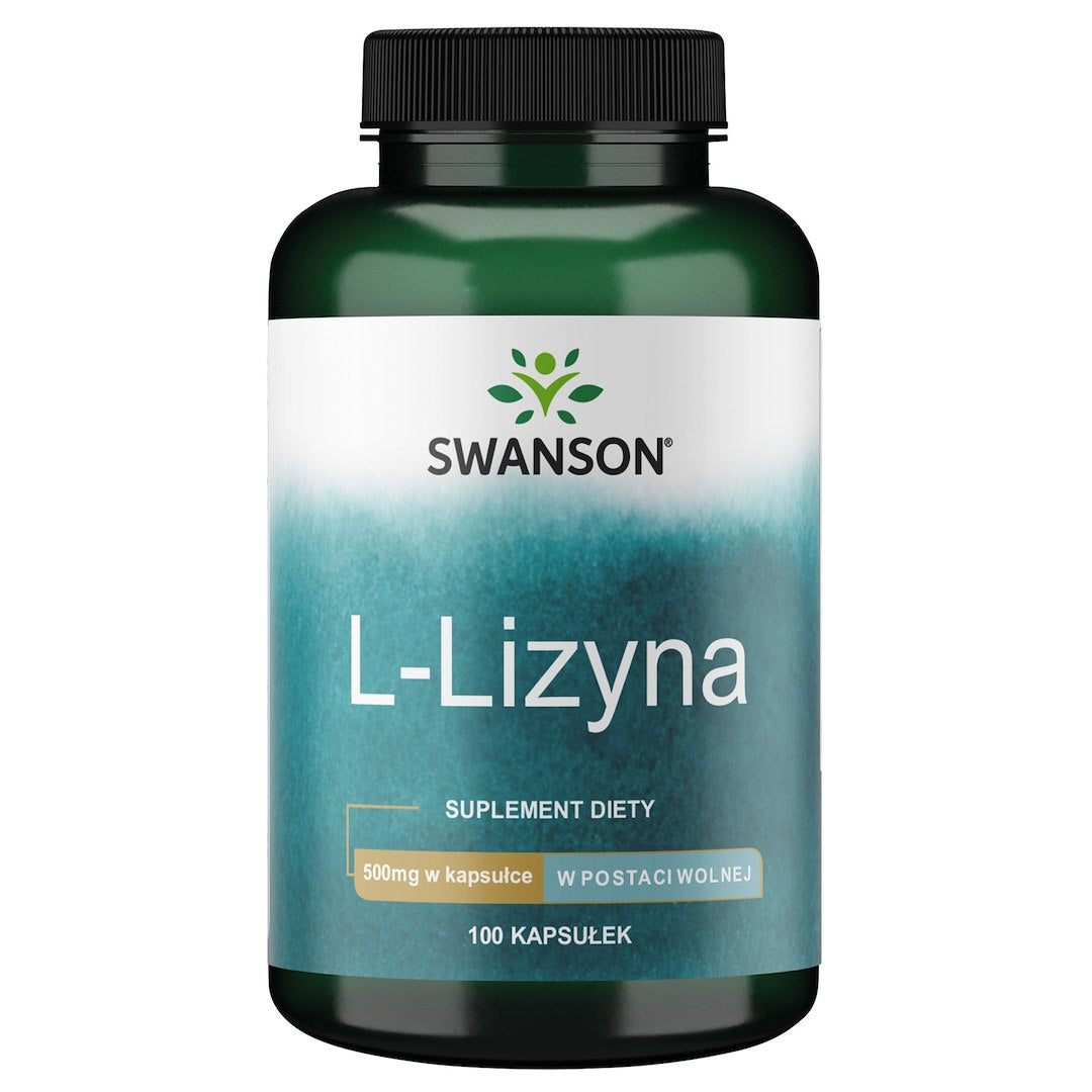 Swanson Lizīns – L-lizīns 500 mg 100 kapsulas