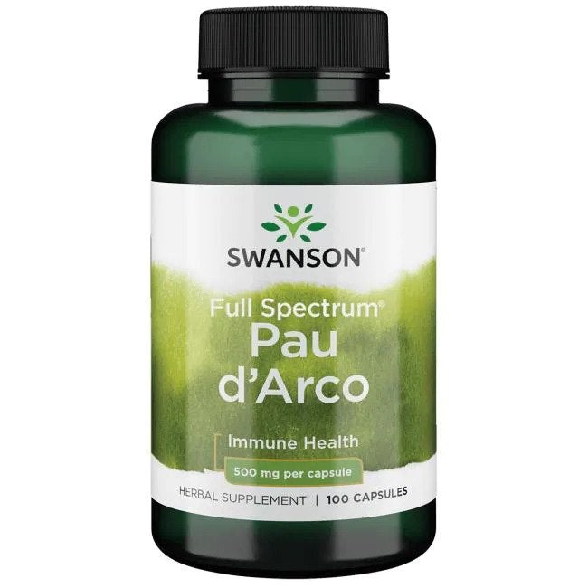 Swanson Pau d'Arco 500 mg 100 kapsulas