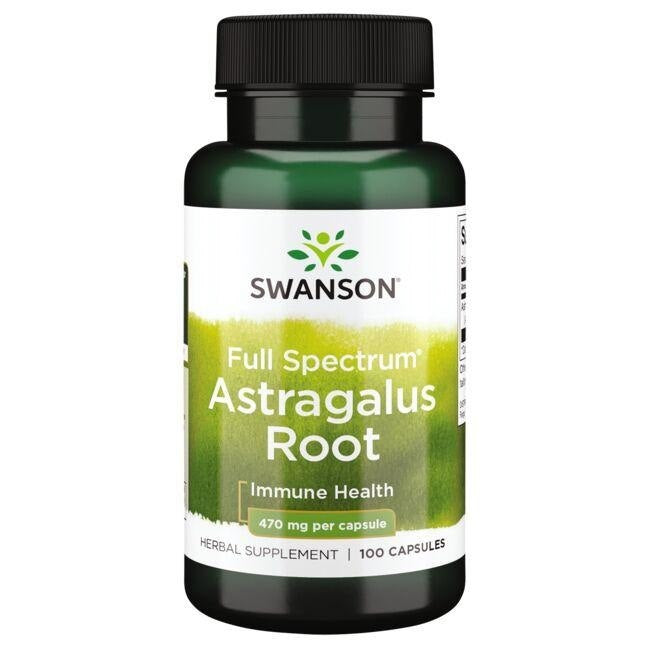 Swanson pilna spektra astragala sakne 470 mg 100 kapsulas