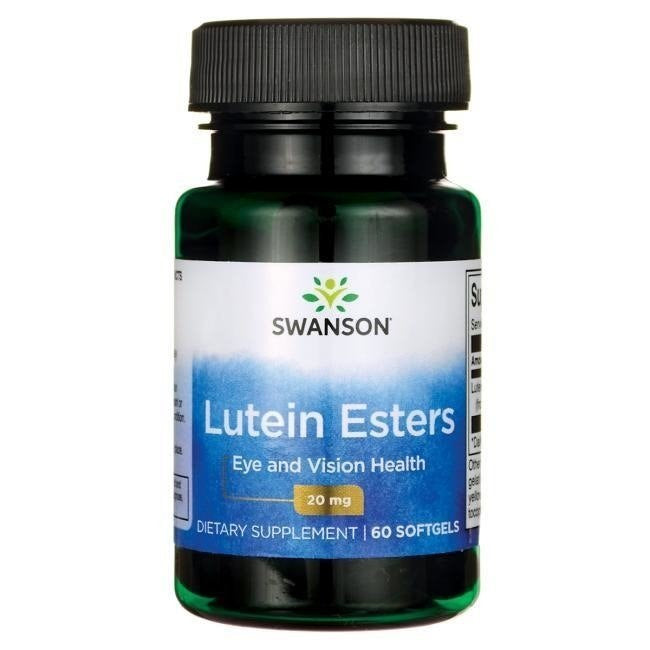 Swanson Luteīna esteri 20 mg 60 kapsulas