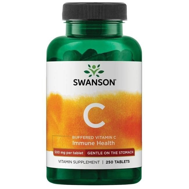 Swanson C vitamīns 500 buferēts 250 tabletes