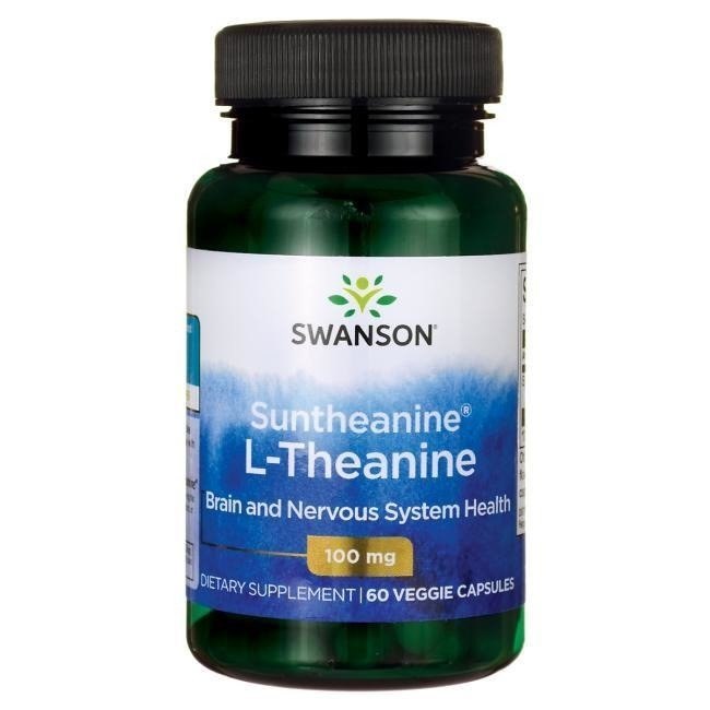 Swanson L-teanīns 100 mg 60 kapsulas