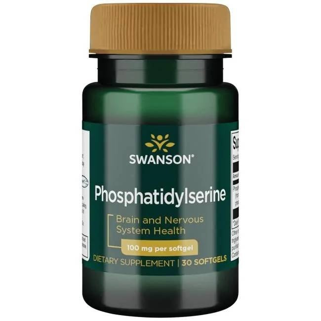 Swanson Fosfatidilserīns 100 mg 30 kapsulas