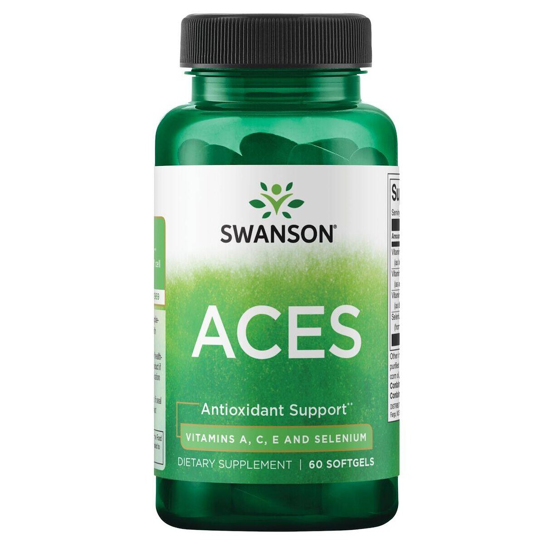 Swanson ACES - A, C, E vitamīni un selēns 30 kapsulas