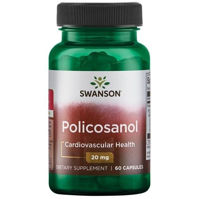 Swanson BioCosanol – Polikosanols 20 mg 60 kapsulas