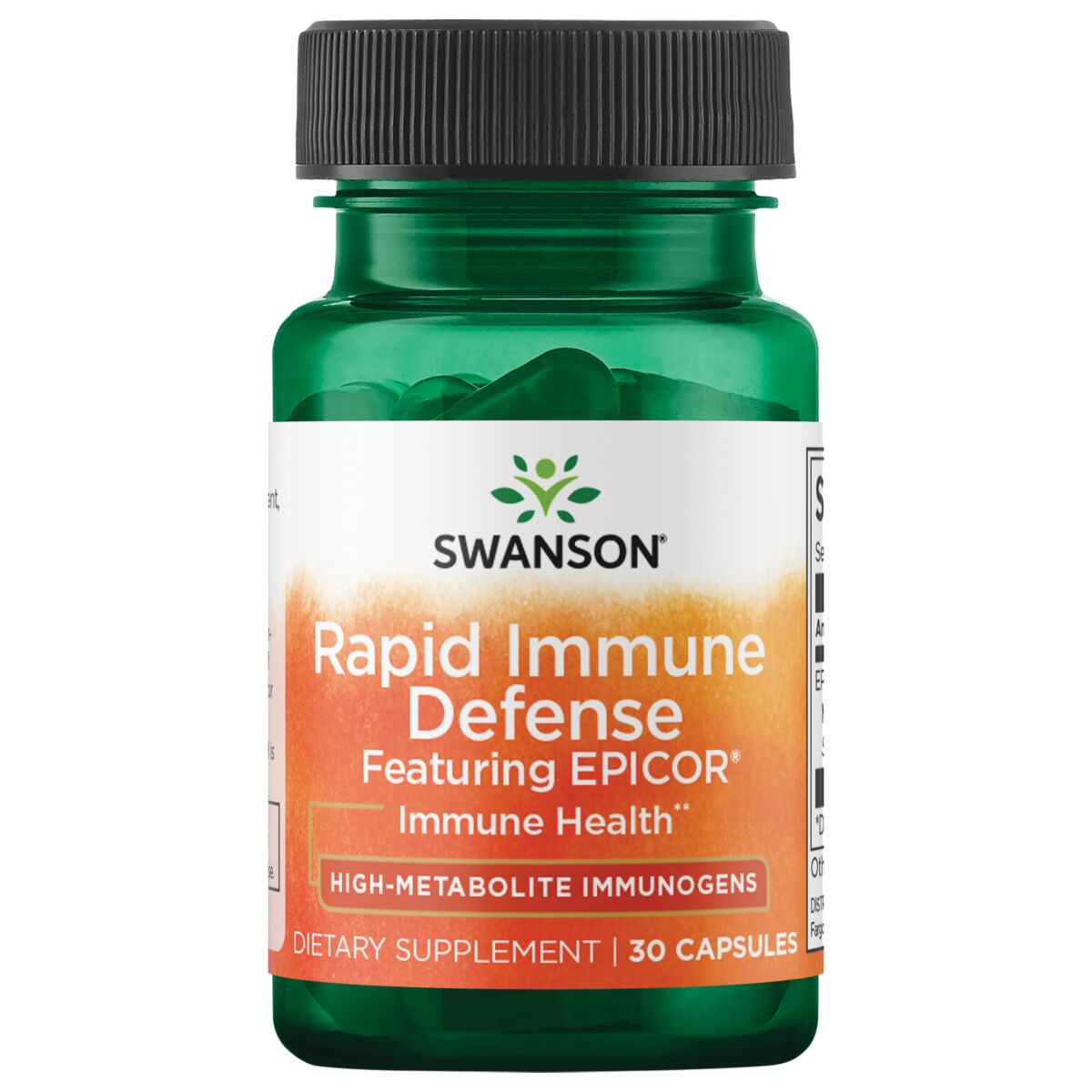 Swanson Epicor imunogēns 500 mg 30 kapsulas