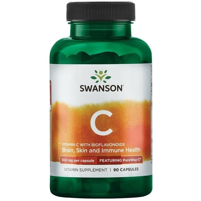 Swanson PureWay-C 500 mg 90 kapsulas