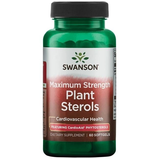 Swanson maksimālās stiprības augu steroli 60 kapsulas