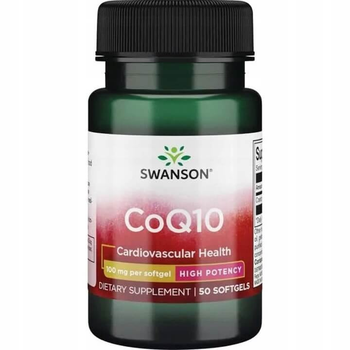 Swanson Koferments Q10 100 mg 50 kapsulas
