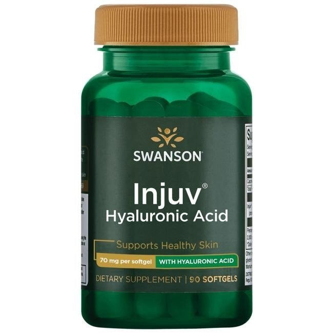 Swanson Injuv hialuronskābe 70 mg 90 kapsulas