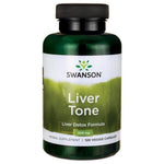 Swanson Liver tonus - aknu detoksikācijas formula 120 kapsulas