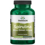 Swanson Spirulīna zilaļģes 90 kapsulas