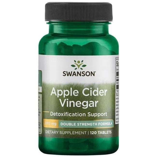 Swanson ābolu sidra etiķis 200 mg 120 tabletes