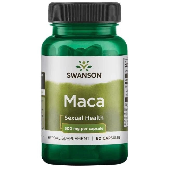 Swanson Maca 500 mg 60 kapsulu