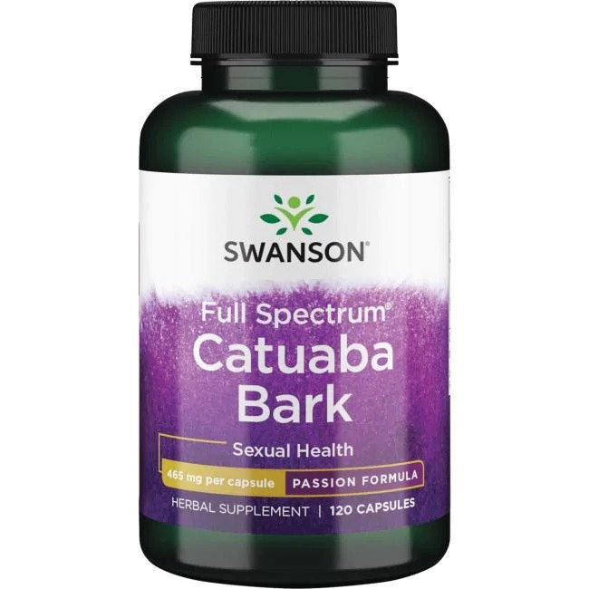 Swanson pilna spektra katuaba miza 465 mg 120 kapsulas