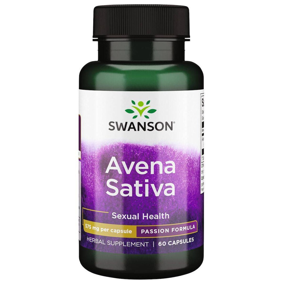 Swanson Avena Sativa 575 mg - auzas 60 kapsulu