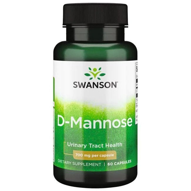 Swanson D-mannoze 700 mg 60 kapsulas