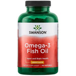 Swanson Omega-3 zivju eļļa 150 kapsulas